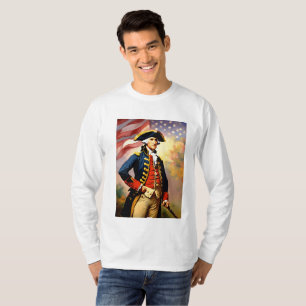 George Washington in war attire T-Shirt