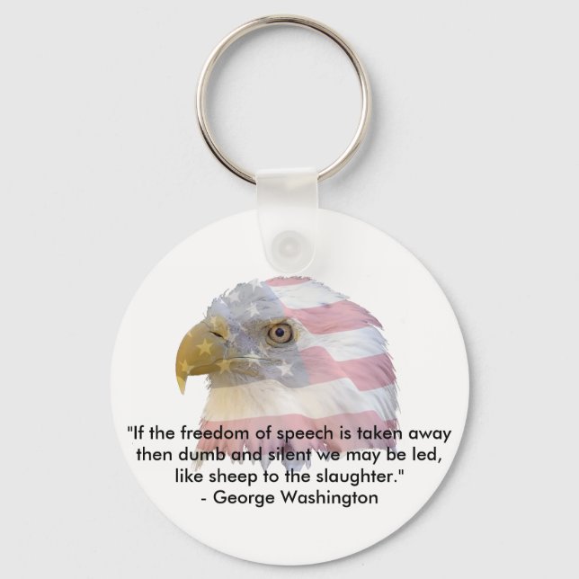 George Washington Key Ring (Front)