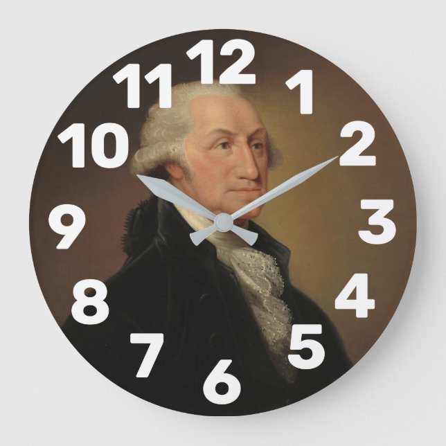 George Washington Large Clock (Front)