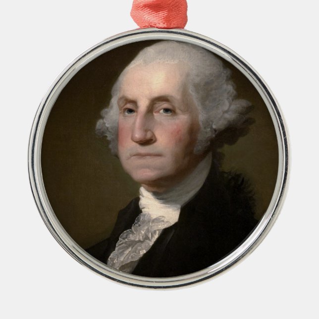 George Washington Metal Ornament (Front)