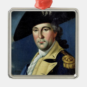 George Washington Metal Ornament