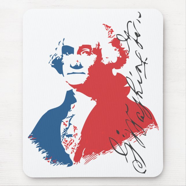 George Washington Mouse Pad (Front)