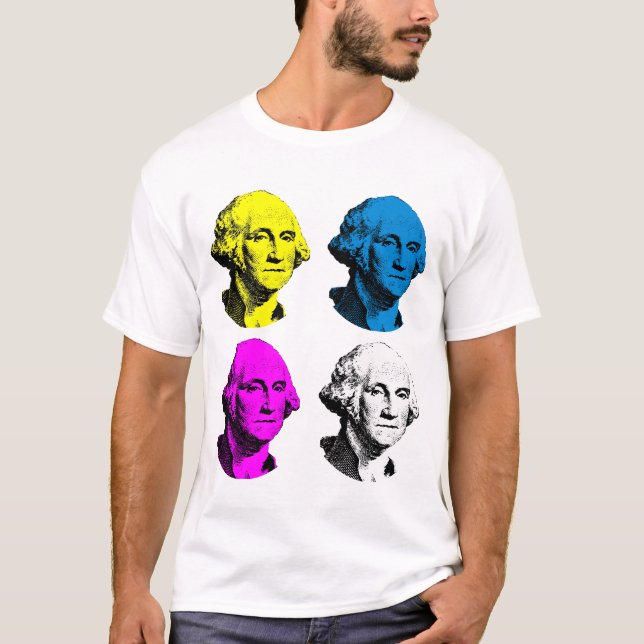 George Washington -- Multi Coloured T-Shirt (Front)