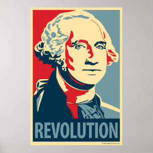 George Washington: Obama parody poster