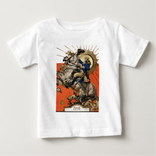 George Washington on Horseback Baby T-Shirt