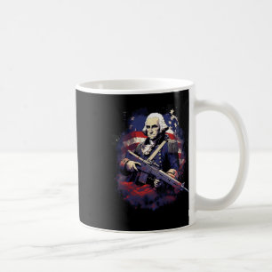 George Washington On The 4th Of July Independence Coffee Mug