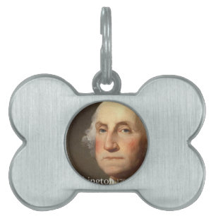 George Washington Pet ID Tag