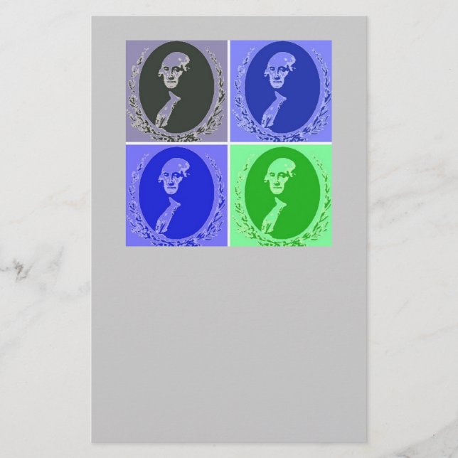 George Washington Pop Art (Front)