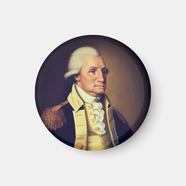 George Washington portrait (1790) Magnet (Front)
