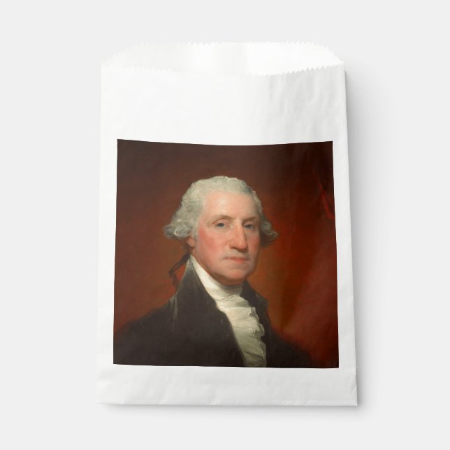 George Washington Portrait Favour Bag (Front)