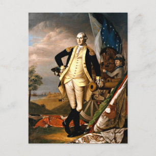 George Washington, portrait of the first president Postcard