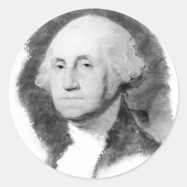 George Washington Portrait stickers (Front)