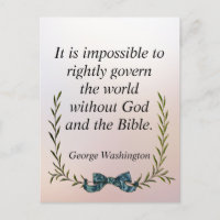 George Washington Quote Government and Religion