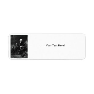 George Washington Return Address Label