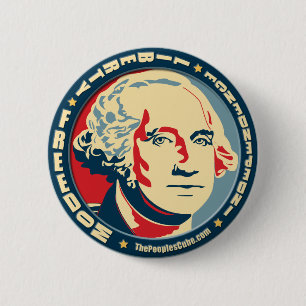 George Washington - Revolution: OHP Button