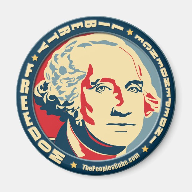 George Washington - Revolution: OHP Magnet (Front)