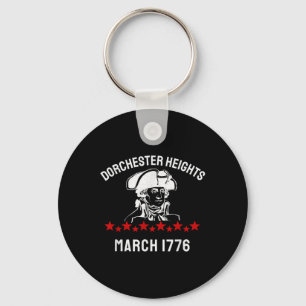George Washington Revolutionary War Dorchester Hei Key Ring
