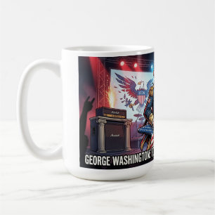 George Washington Rock Star - Founding Father of R Coffee Mug