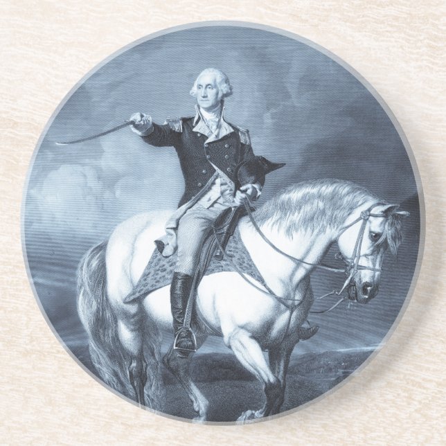 George Washington Salute coaster (Front)