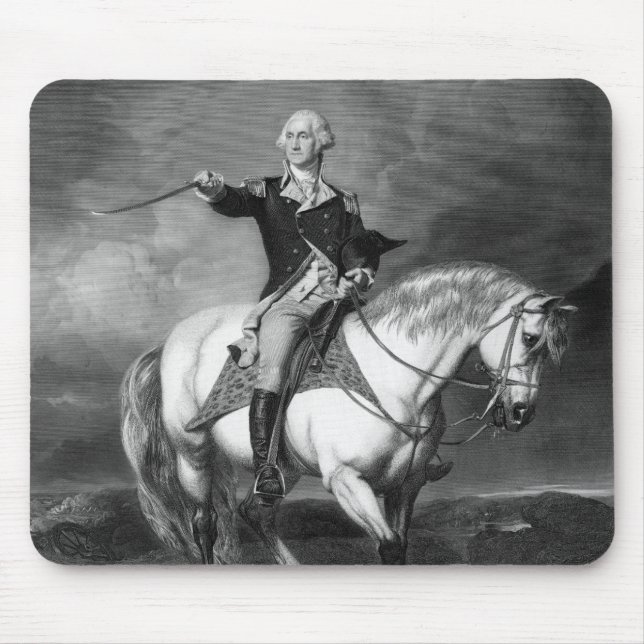 George Washington Salute mousepad (Front)