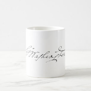 George Washington signature autograph president un Coffee Mug