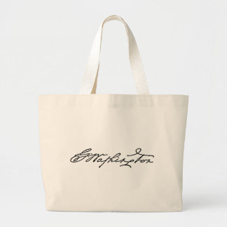 George Washington Signature Large Tote Bag