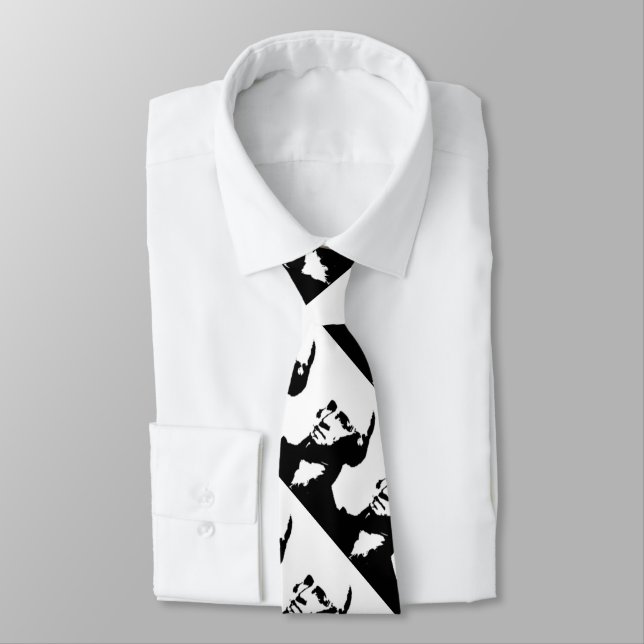 George Washington Silhouette Tie (Tied)