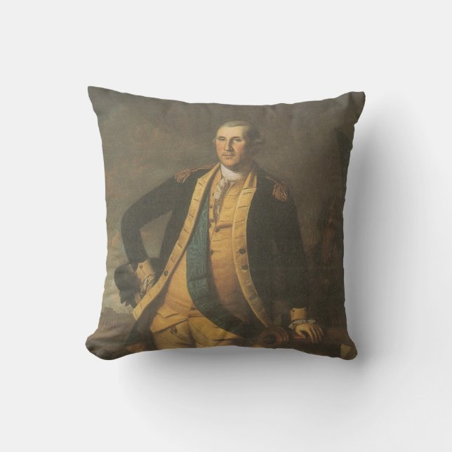 George Washington/Society of the Cincinnati pillow (Front)