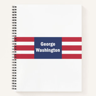 George Washington Spiral Notebook
