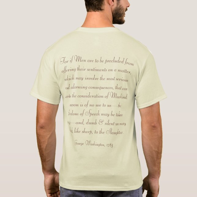 George Washington T-Shirt (Back)