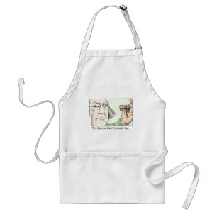 George Washington Teeth Funny Gifts & Collectibles Standard Apron