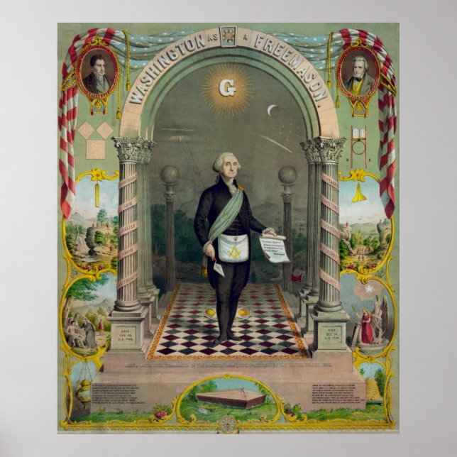 George Washington, The Mason Poster (Front)