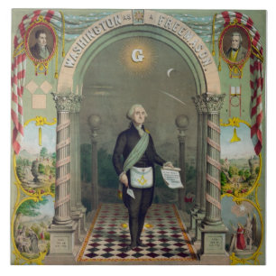 George Washington, The Mason Tile