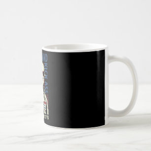 George Washington Throwing Tea Kick 4th Of July Coffee Mug