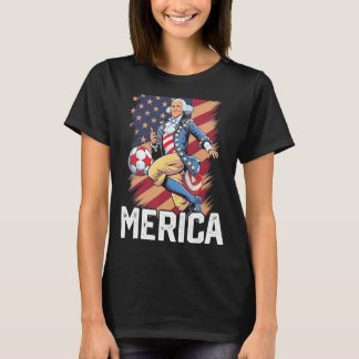 George Washington, USA Fourth 4th of July, Funny S T-Shirt