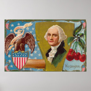 George Washington Vintage Poster