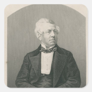 George William Frederick Howard Square Sticker