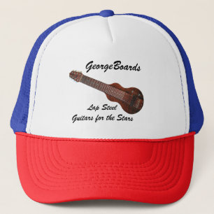 GeorgeBoards Lap Steel Guitar Baseball Hat