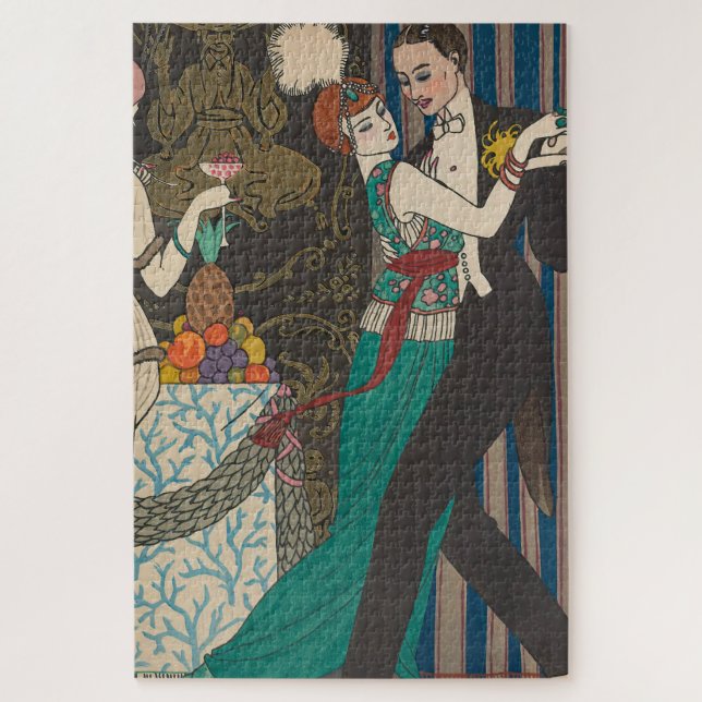 Georges Barbier La Danse Jigsaw Puzzle (Vertical)
