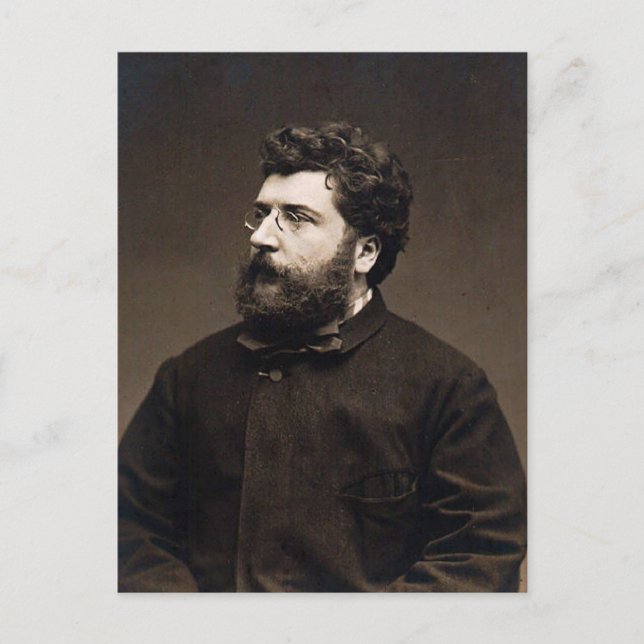 georges bizet postcard (Front)