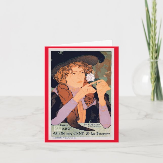 Georges de Feure Art Nouveau Card (Front)