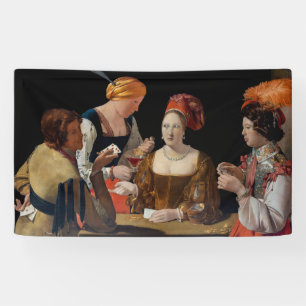 Georges de la Tour - Cheat with Ace of Diamonds Banner