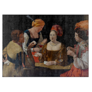 Georges de la Tour - Cheat with Ace of Diamonds Cutting Board