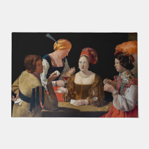 Georges de la Tour - Cheat with Ace of Diamonds Doormat