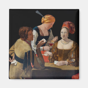 Georges de la Tour - Cheat with Ace of Diamonds Magnet