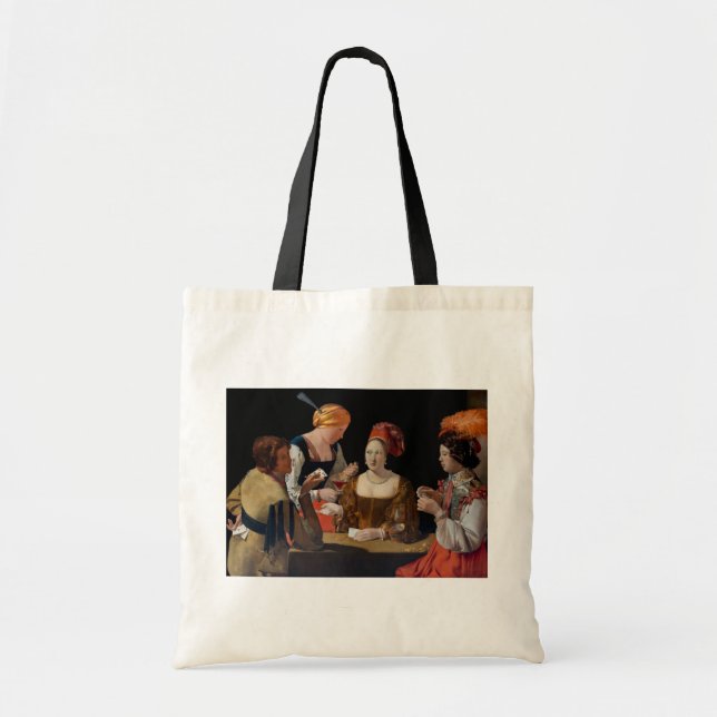 Georges de la Tour - Cheat with Ace of Diamonds Tote Bag (Front)