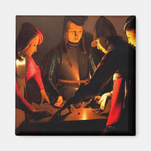 Georges de la Tour - The Dices Players Magnet