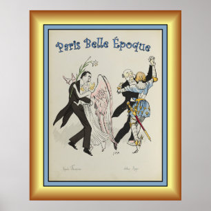 Georges Goursat ~ Paris Belle Époque ~1913 ~  Post Poster