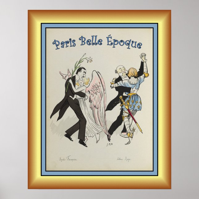 Georges Goursat ~ Paris Belle Époque ~1913 ~  Poster (Front)