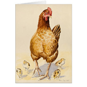 George's Hen and her Chicks 2007